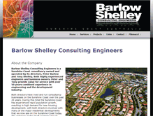 Tablet Screenshot of barlowshelley.com.au